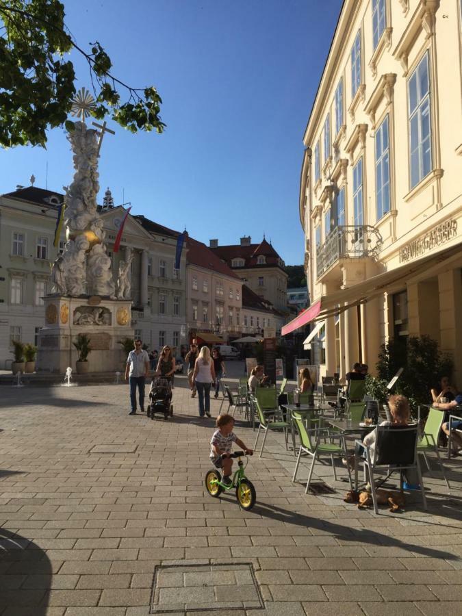 Terrasse Wohnungen Mit Parking In Zentrum Baden Exterior photo